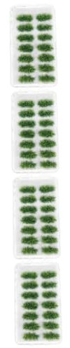 STOBOK Static Grass Tufts Für Modellbau Künstliche Grasbüschel Für Diorama Landschaftsgestaltung Für Sandtisch Miniaturprojekte Leicht Langlebig Naturgetreue Dekoration Für Outdoor