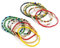 HDGSAFD Lot de 13 bracelets de cheville en perles de riz, bracelets de cheville en perles colorées pour femme et fille