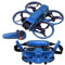 Drohne Aufkleber Kompatibel für DJI Avata 2 GOGGLES 3, Film Abziehbild Skins Drone Gläser Dekoration Aufkleber Wrap Cover Aufkleber DIY Drone Maschine Haut (Hellblau)