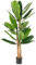 GIANTEX Plante Artificielle Intérieur, Fausse Plante Bananier 195 CM en Pot avec Ciment, 3 Tiges Réalistes & 27 Grandes Feuilles, Arbre Artificiel Intérieur Extérieur Maison Jardin Bureau