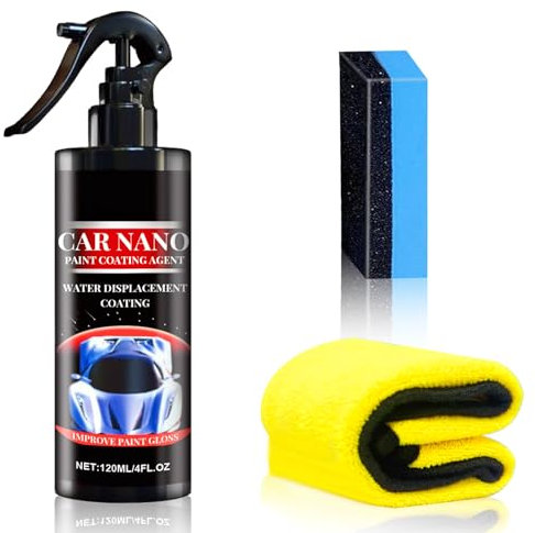 Nano Car Scratch Removal Spray, Nano Spray Para Reparación de Arañazos de Coche, Reparación de Arañazos para el Coche Nano Spray Carease 120ml (1 Pieza)