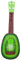 MUSISALY Mini-Ukulele kinderinstrumente musikinstrumente für Kinder Kinderspielzeug Gitarre süße Ukulele-Gitarre Mini-Gitarren-Spielzeug Ukulele zubehör Konzert-Ukulele Plastik Green