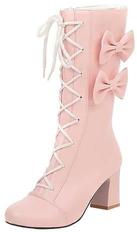 Stivaletto Donna Stivali da Donna sopra al Ginocchio, con Tacco Alto E Plateau Stivaletti Donna Invernali Stivaletti Donna con Tacco Alto Texani Donna Stivali Donna Tacco 15