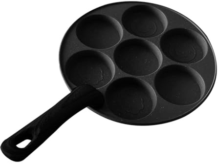 cacerola para cocinar huevos, sartén para huevos - Olla antiadherente para cocinar 7 tazas - Sartén para panqueques, huevos fritos, sartén para tortillas para el hogar, cocina, cafetería, hotel