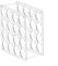 FACAIIO Acryl Vinyl-Rollenhalter mit 16 Löchern für Bastelraum, Acryl-Geschenkpapier-Organizer