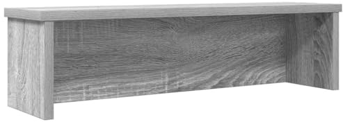 vidaXL Küchenregal Stapelbar Grau Sonoma 60x15x16 cm Holzwerkstoff