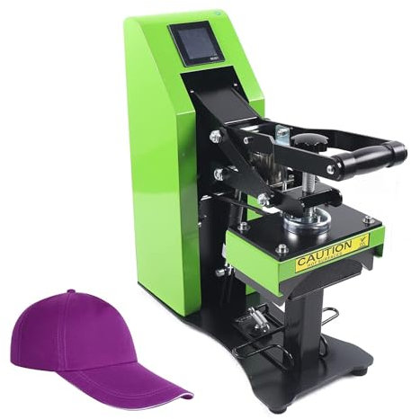 Máquina Eléctrica Multifuncional para Hornear Gorras, Prensa Térmica de Sublimación para Bricolaje con Clip Para Gorra con Resorte para Adultos