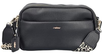 Rieker Damen H1029 Umhängetasche, schwarz 00
