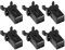6-Pack Bin Lid Clasps, Durable Bin Lids Replacement Compatible with Brabantia Waste Bins, Waterproof Touch Top Lid Bin Latch Lock, For Kitchen Trash Cans, Storage Boxes, Glasses Cases