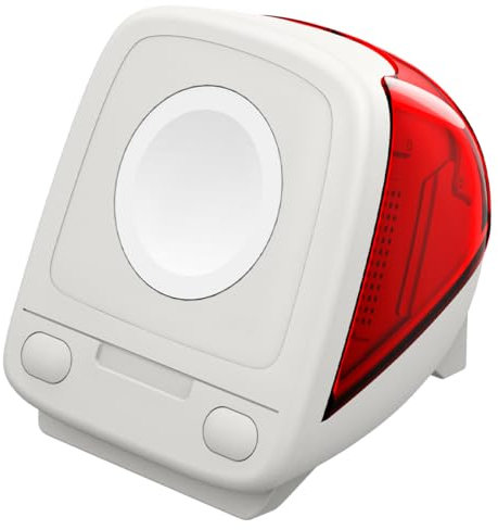 Spigen Classic C1 Ständer Entwickelt für Apple Watch Ladestation für Apple Watch Ultra 3/2/1 und Serie 11/10/9/8/7/6/5/SE/4/3/2/1 - Rubin