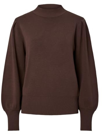 YAS Damen Yasfonny Ls Knit S. Noos Pullover