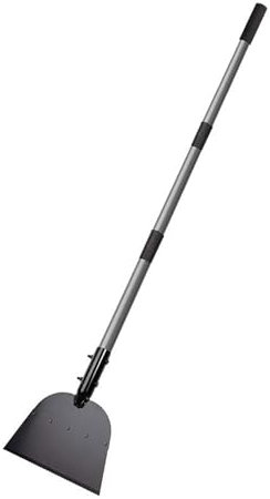 Mehrzweck-Schneeschaufel, Eiskratzer, verstellbarer Griff, Eisentfernung für Garten und Gehweg, Reinigungswerkzeug, 140 x 23 cm