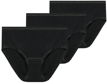 Dilling Midi Slip aus 100% natürlicher Merinowolle für Damen - Schwarz 42