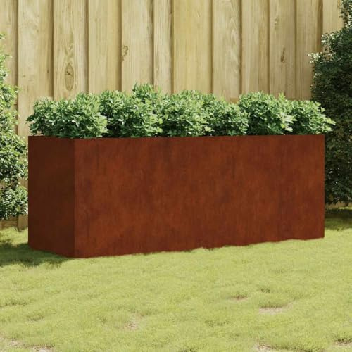 Lumanois Hochbeet 200x80x80 cm Cortenstahl,30kg,824539