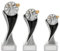Pokalset je 1x Größe S, M, L Dart Pokal METZ mit Gravurplatte und Gravur