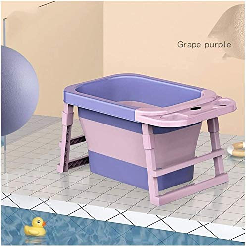 XQHD Baignoire Pliante Spa, Adulte Trempage Baril Portable pour Cabine De Douche, Maintien Efficace De La Température,B