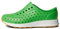Native Shoes - Tennis unisexe pour les jeunes enfants, Vert grasshopper, coquille blanche, caoutchouc, 20.0 cm