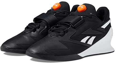Reebok Men's Legacy Lifter Iii Sneaker, Black/White/Smash Orange, 6.5 UK