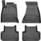 OMAC Gummi Fußmatten kompatibel mit Audi A4 Avant Kombi Limo 2015-2023 Premium TPE Automatten