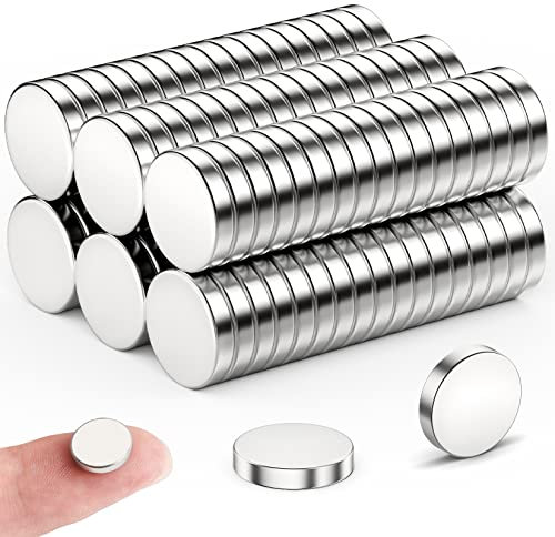 FINDMAG 50 Stück 10 mm x 2 mm Kleine Magnete Stark, Kühlschrankmagnete, Starke Magnete für Magnettafel, Mini Magnet Kühlschrank, Whiteboard Magnet für Handwerk, Teilezusammenstellung