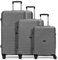 REDOLZ Hartschalen Koffer-Set 3-teilig | aus hochwertigem, leichtem Polypropylen Material | 4 Doppelrollen & TSA-Schloss für Damen & Herren (Essentials 05)