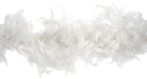 Trimits TD0075 Marabou-Federboa, Weiss, 1.8 metre x 12 cm (Packung mit 2)