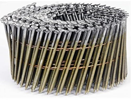 Akdeniz EPAL Coilnägel 2,8x40mm (9000 Stück) Palettennägel 16° Gerillt Blank Ringschaft Drahtmagaziniert VPE. Karton