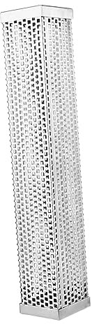 FONDOTIN Edelstahl Bbq Räuchertube Quadratische Smoker Tube Für Kaltes Und Heißes Räuchern Kompatibel Mit Grillarten Für Grillliebhaber Und Bbq-fans