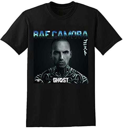 RAF Camora Men's T-Shirt Unisex Black Tee L