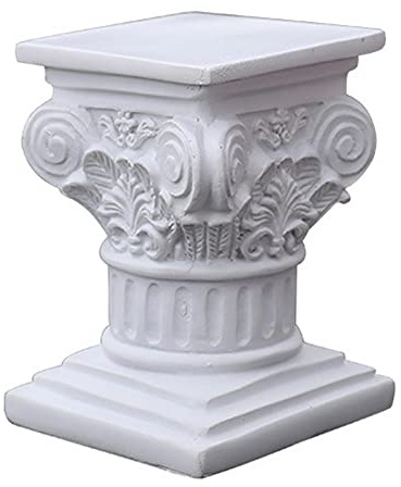 Dranng Griechische Säule Aus Kunstharz, Weißes Kunstharz, Römische Säule, Tischdekoration, Kunstharzfigur Für Drinnen Und Draußen, Haus, Garten, Hochzeit, Tischdekoration