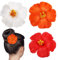 Beavorty Lot De 3 Barrettes à Cheveux à Fleurs, Barrettes à Cheveux à Fleurs Hawaïennes Pour Femmes Et Filles, Matériau Eva, Idéal Pour L'Été, Les Fêtes, La Décoration De Mariage, Multicolore