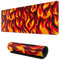 Cool Fire Novelty Mouse Pad Gaming XL Large Mousepad Desk Mat Long Extended Big Keyboard Pads Table Accessories for Gaming and Office Pc Laptop Computer 31.5 X 11.8 Inch