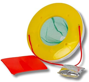 ABAZO Fliegenpapier, Fliegenlockstoff, Fliegentasche, Fliegenfalle. Ökologische Insektenlockfalle