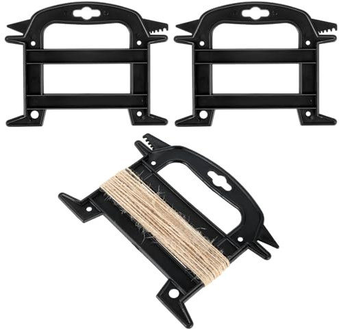 2 unidades sin enredos de cables, cadena de luces, enrollador de cuerda, organizador de cuerda paracord, enrollador de cuerda de plástico, herramientas de cuerda, carrete de cable para cable de