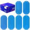 SpeTool Schleifpapier 150mm Klett mit 49 Löchern 60 Stück Schleifpapier Set Körnung 80 120 180 240 320 400 Keramik Schleifscheiben 150mm klett Tellerschleifer Schleifpapier für Holz Metall