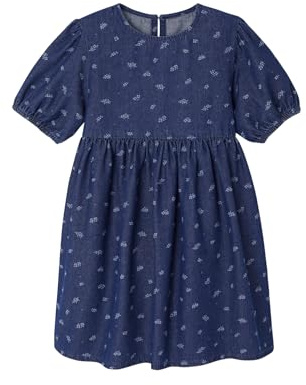 Vertbaudet Mädchen Jeanskleid dunkelblau 92/98