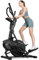 THERUN Crosstrainer für zuhause, 3-in-1 Cardio Stepper Ellipsentrainer, Ultraleise Magnetisch Crosstrainer mit 16 Widerstandsstufen, 8 kg Schwungrad, Pulssensor, 45°-Kletterschrittbewegung (Schwarz)