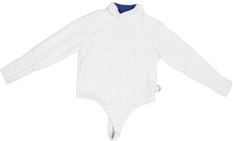 Bonbela Zaunjacke für Folie ENEE Saber Jugend Fechten Sport Uniform CE350N Anti -Punktion Verdickter Stoff mit Atmungsaktivem, Weichem Auskleiden für Training und Wettbewerb (46)