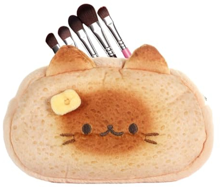 Trousse De Crayons Chat Sac en Peluche Cartoon Esthétique à Zip | Trousse Pour Filles Pour École Collège Lycée Filles Garçons Maternelle Fournitures