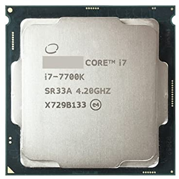 c I7-7700K I7 7700K 4,2 GHz Processeur d'unité centrale à quatre cœurs huit fils 8M 91W LGA 1151