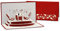 Einladungskarte für Restaurant-Gutschein & Essens-Einladung - ideal als Geschenk zum Essen gehen - 3D Pop-Up Karte als Klappkarte - für gemeinsames Abendessen & Candle-Light Dinner