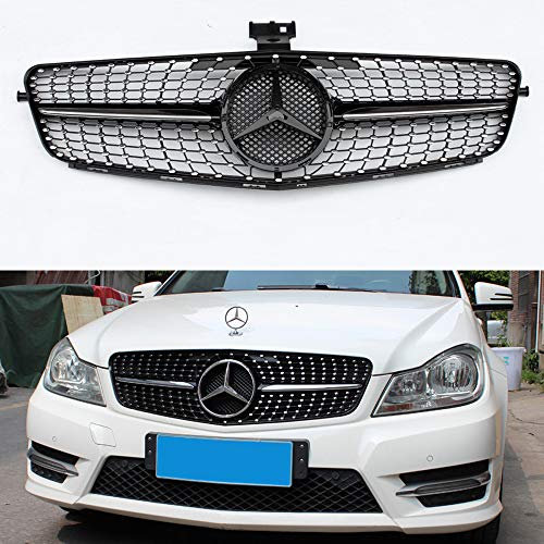 Rejilla para radiador de diamante para Mercedes Clase C W204 2007 – 2014