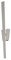 Trio Leuchten Zita 225870107 LED Wandleuchte, Metall, 6 Watt, Nickel Matt