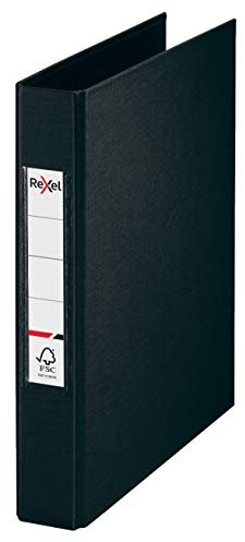 Rexel A5 Ringbuch schwarz 25 mm 2 O-Ring-Durchmesser Wahl 2115558