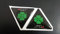 KIt 2 STICKERS ADESIVI 3D RESINATI COMPATIBILE CON ALFA ROMEO QUADRIFOGLIO JTDM A-148 (Verde, 9 cm)
