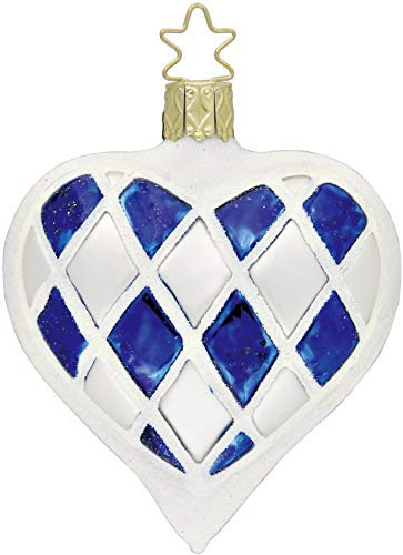 Inge Christbaumschmuck Bayerisches Herz 8cm