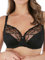 Fantasie Women's Ana Underwire Side Support Bra Full Coverage, Black, 38E