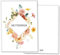OLGS Mutterpasshülle Florentina Blumen - Mit Fach für Ultraschallbilder, Bloom Design, ohne Personalisierung