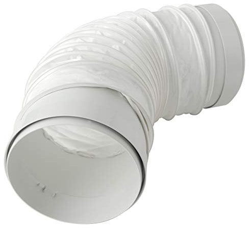 La Ventilazione CGF150B Giunto flessibile ø 150 mm interno con imbocchi F/F per tubi tondi. Colore bianco