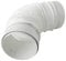 La Ventilazione CGF150B Giunto flessibile ø 150 mm interno con imbocchi F/F per tubi tondi. Colore bianco